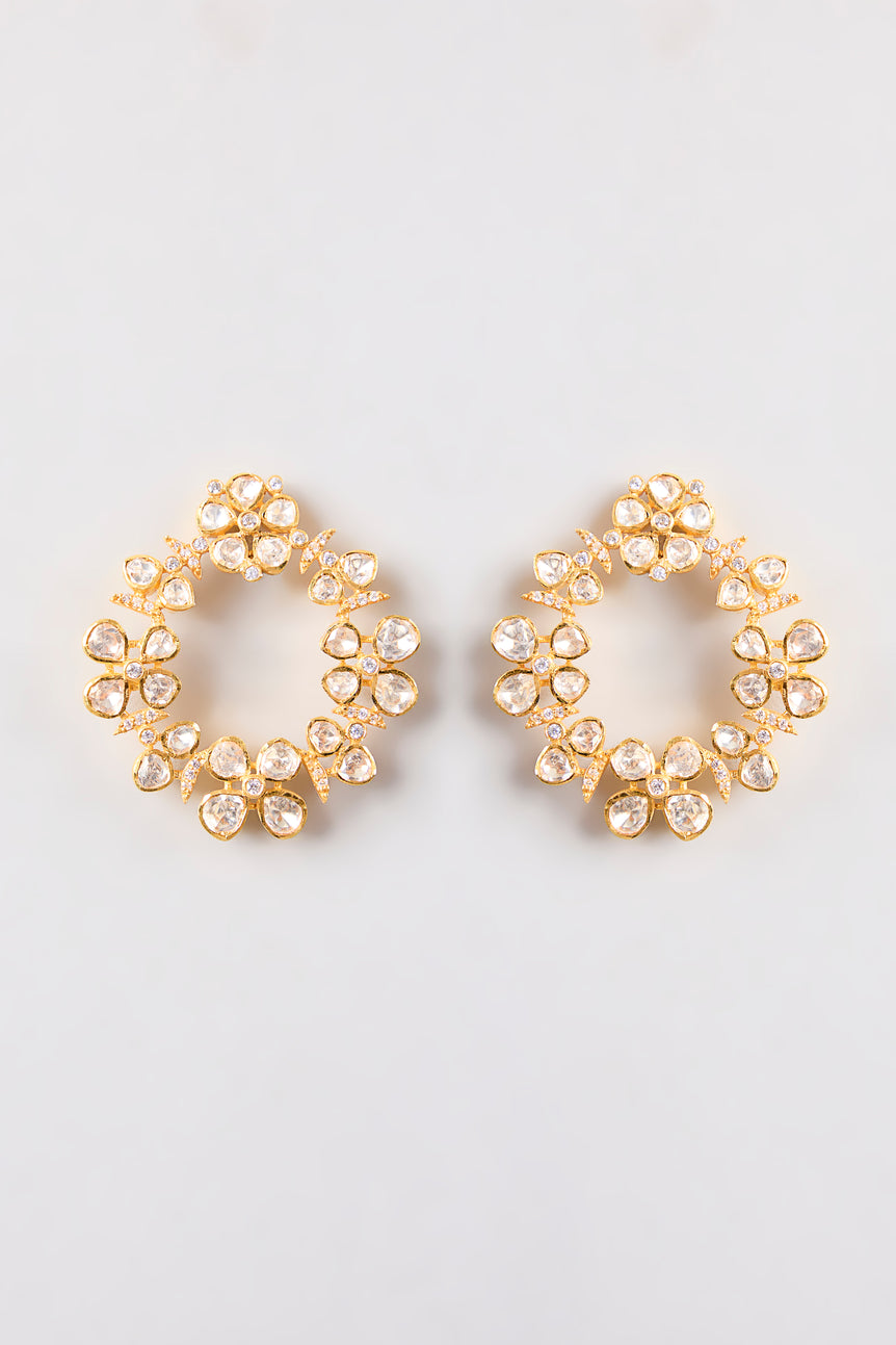 Chand Moissanite Earrings