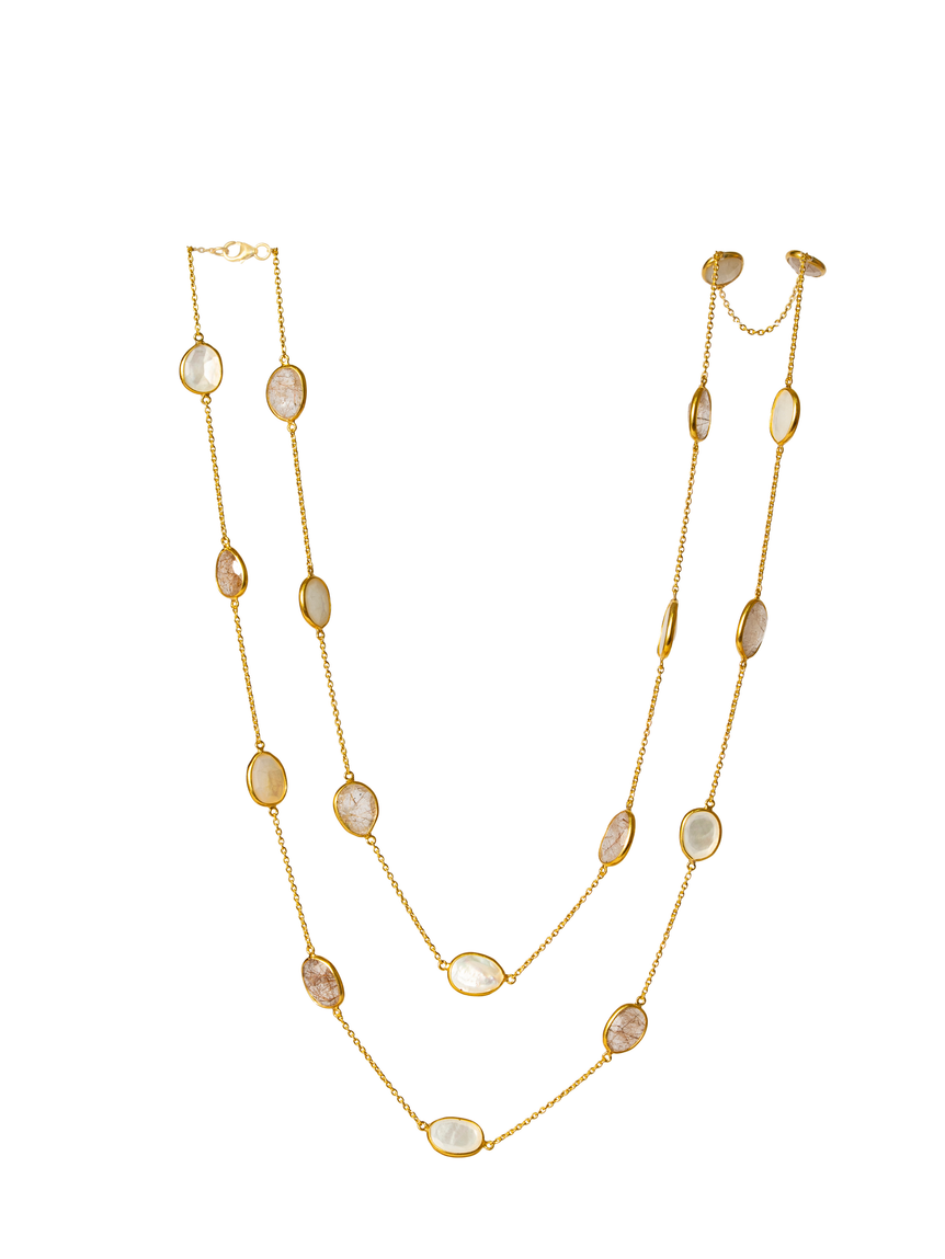 Mother of pearl Vera Link Chain