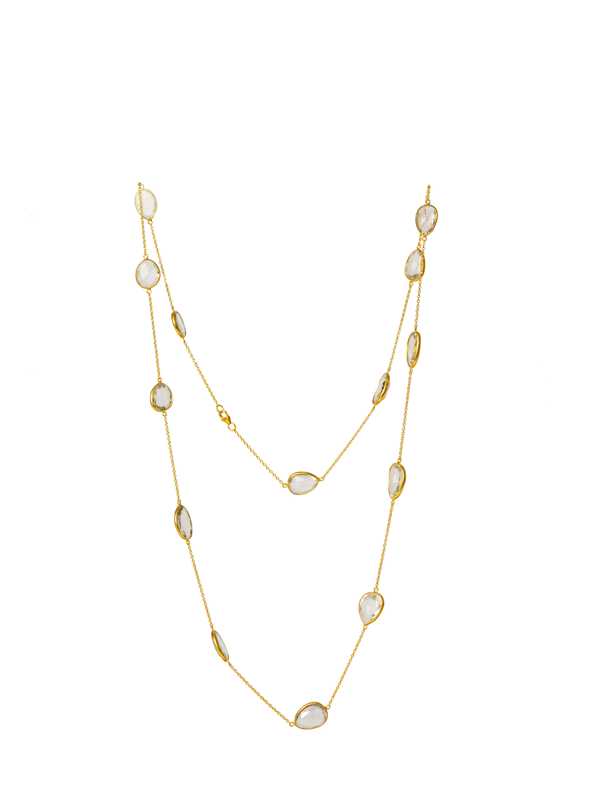 Green Amethyst Chain