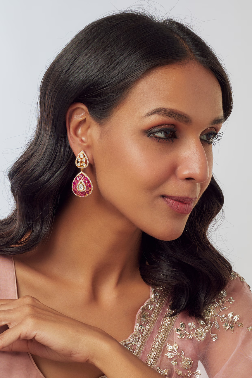 Keri Moissanite Earrings