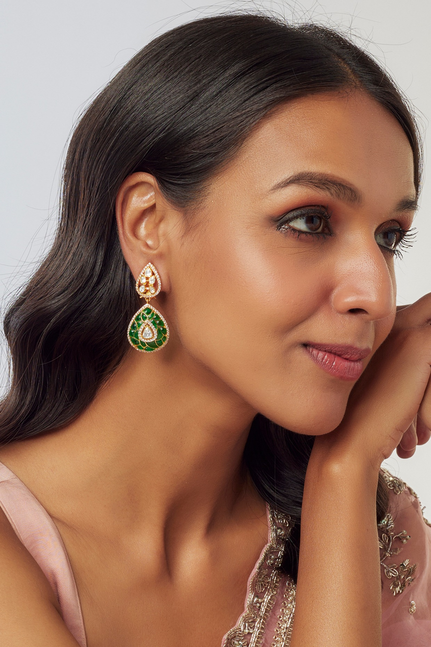 Shaina Moissanite Earrings