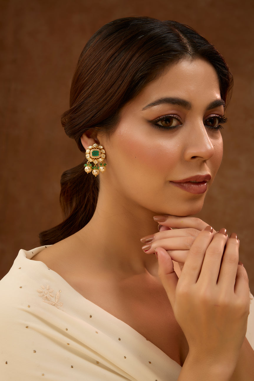 Julka Pearl Drop Earrings