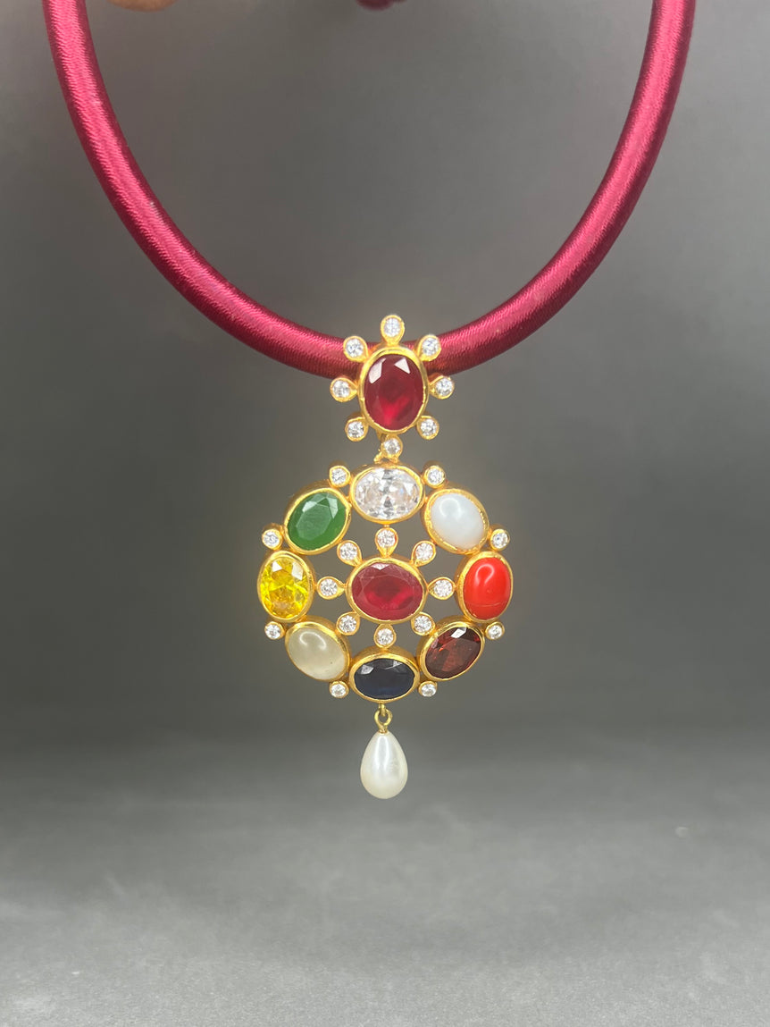 Navratna Necklace