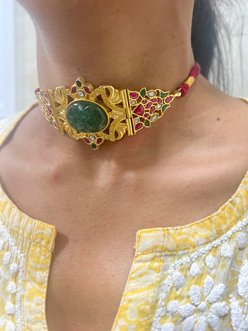 Naksh Gold Kundan Choker