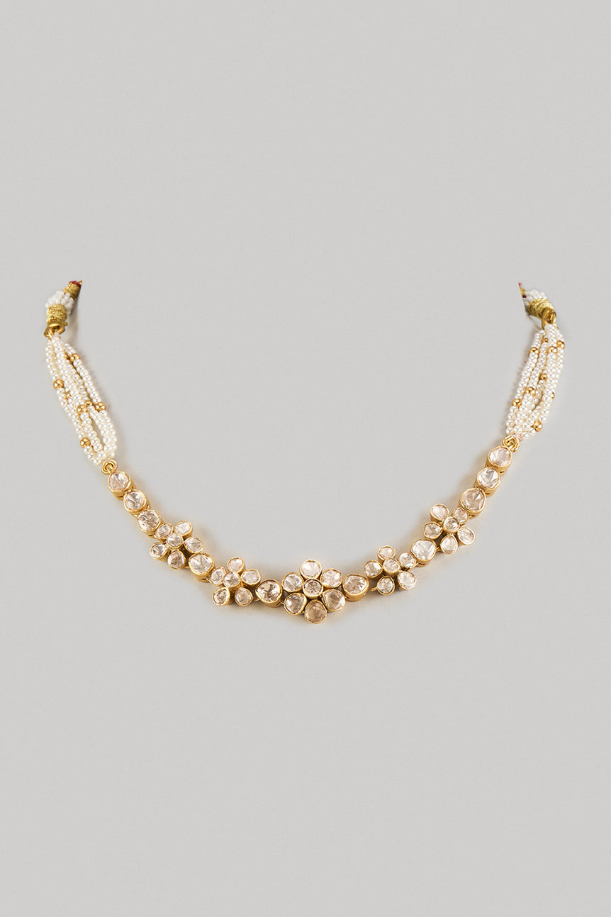 Tisha Moissanite Choker Necklace