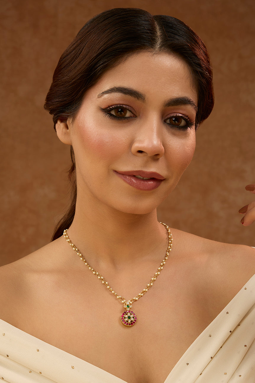 Nina Kundan Necklace