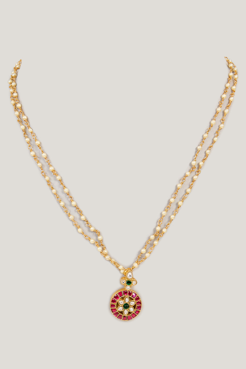 Nina Kundan Necklace