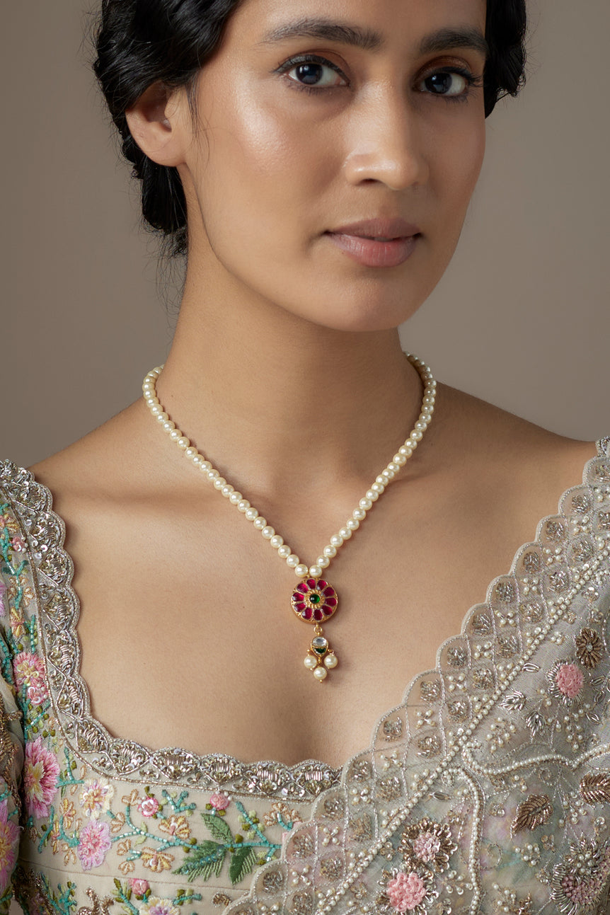 Roja Kundan Necklace
