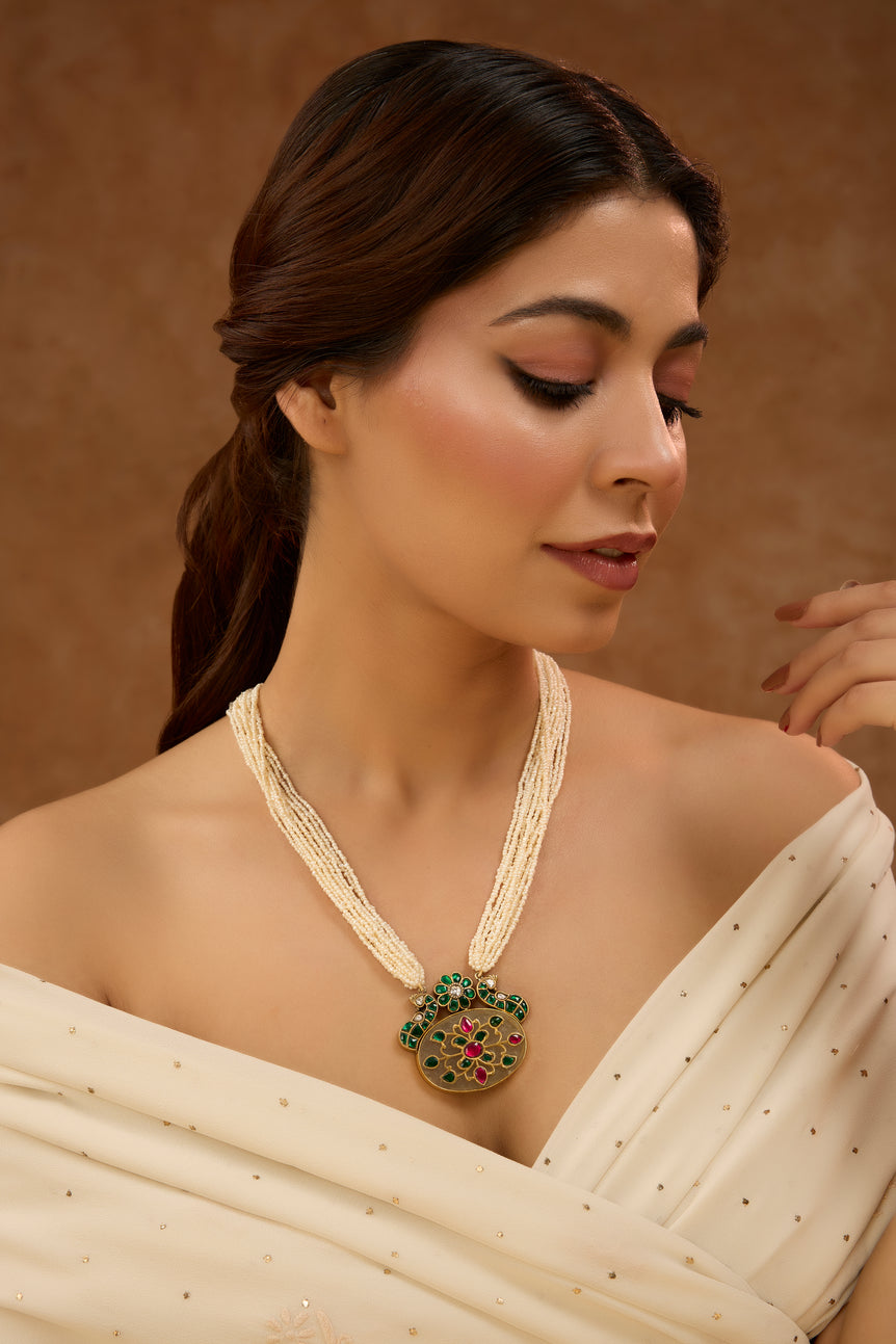 Prehna Kundan Necklace