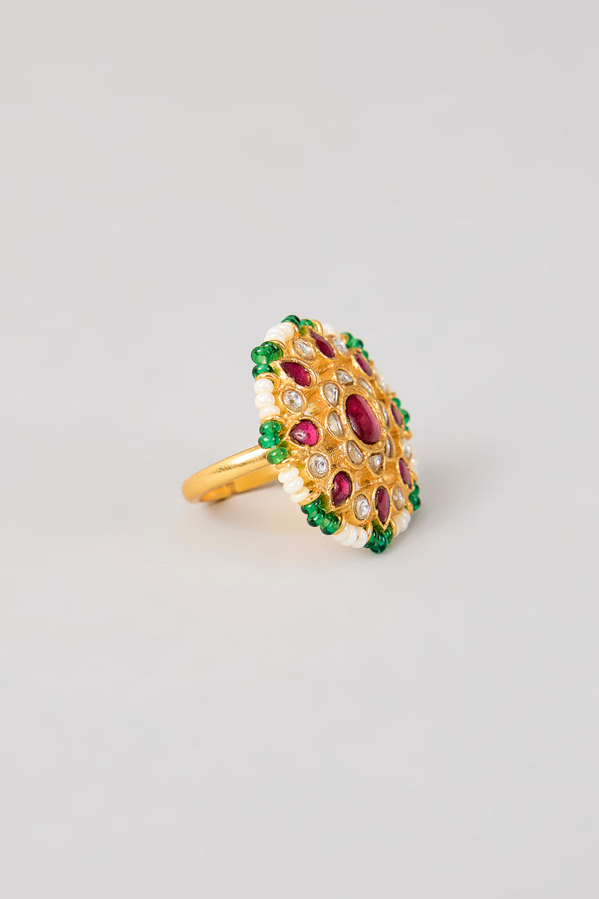 Kashi Kundan Ring