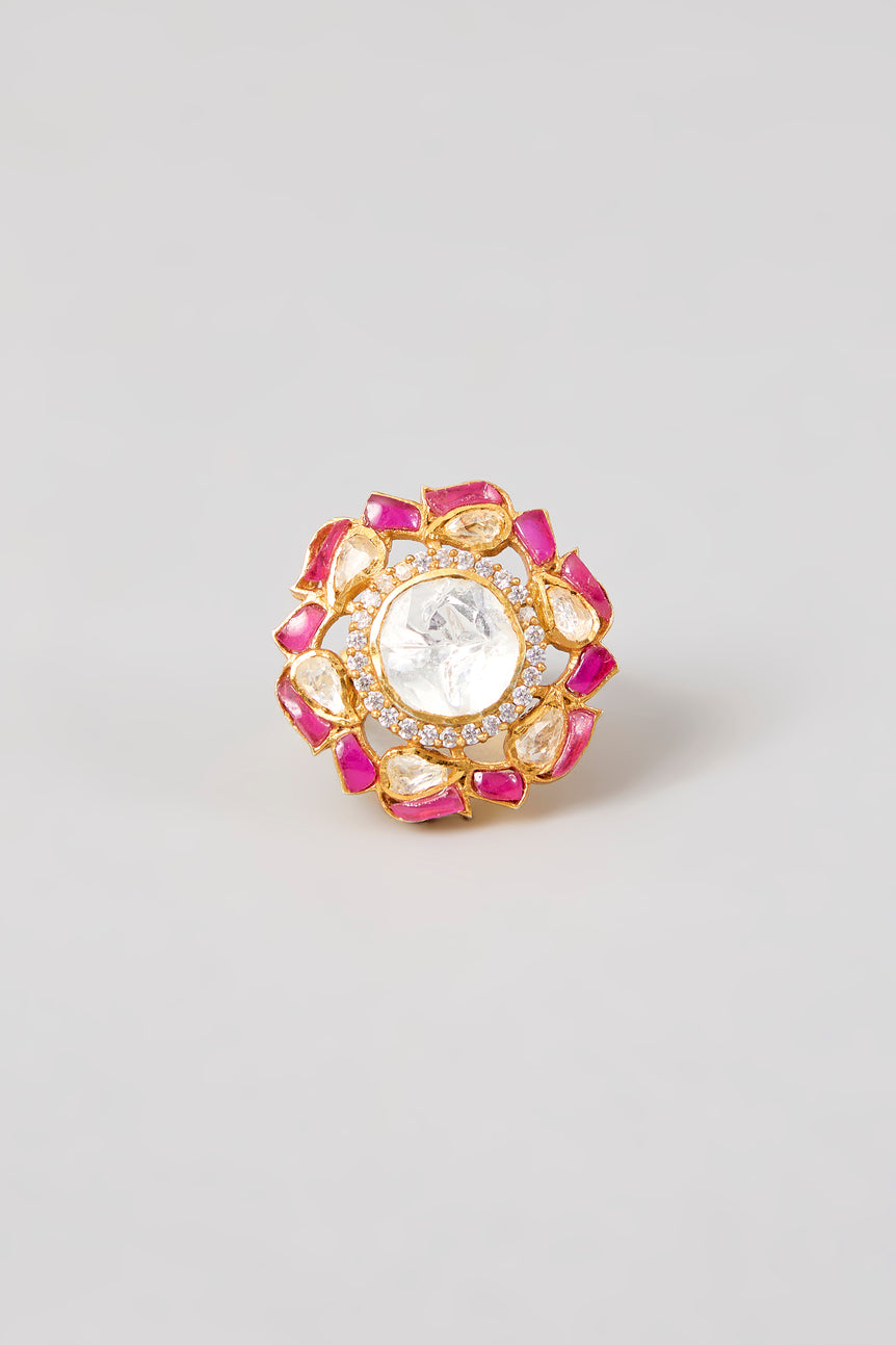 Kira Moissanite Ring