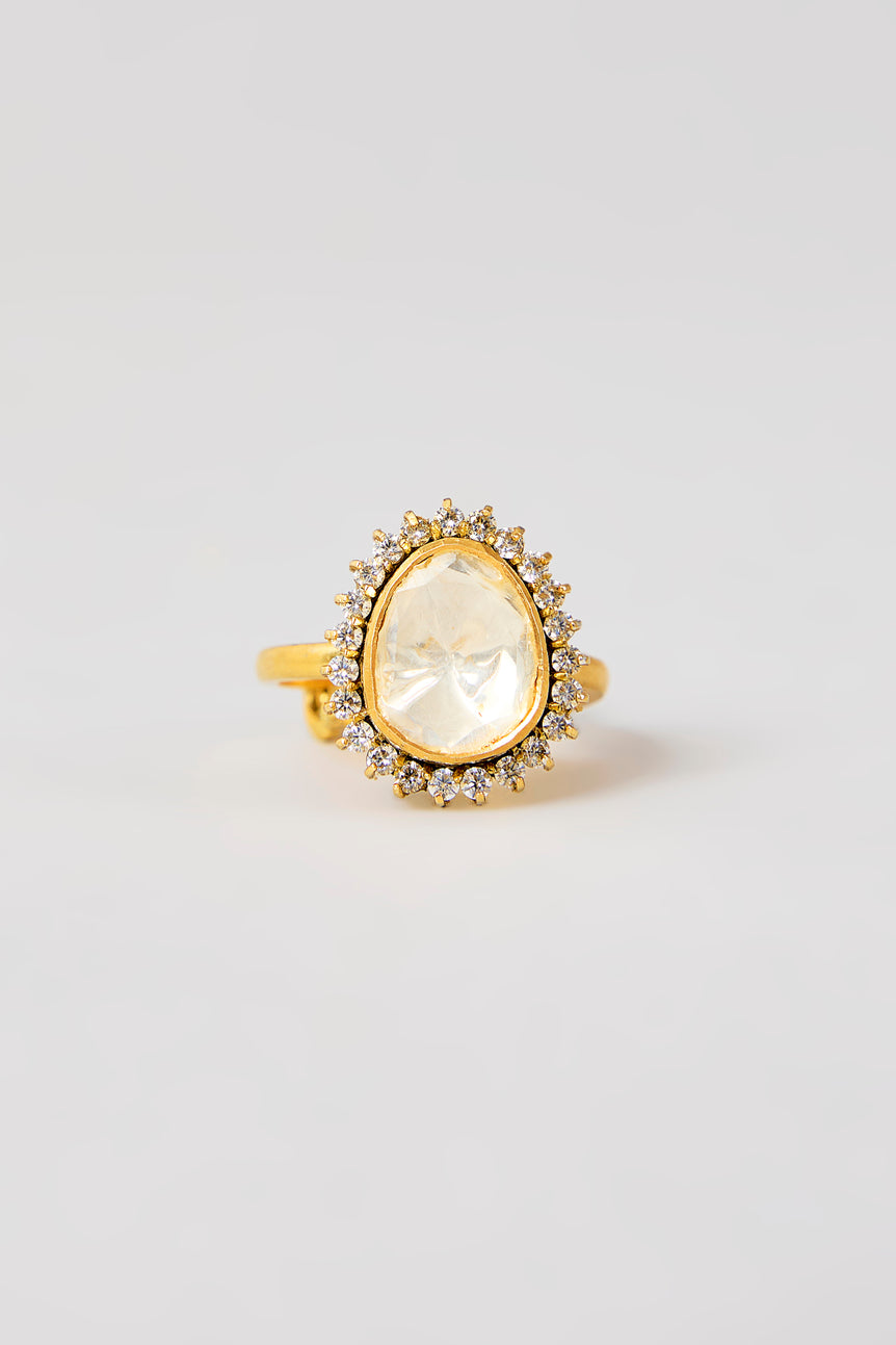 Sheena Moissanite Ring