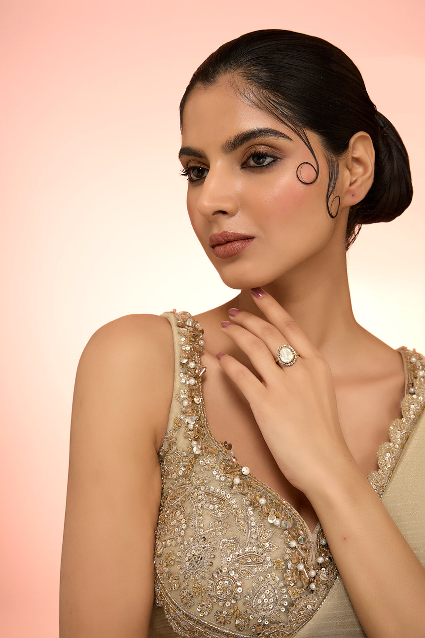 Sheena Moissanite Ring