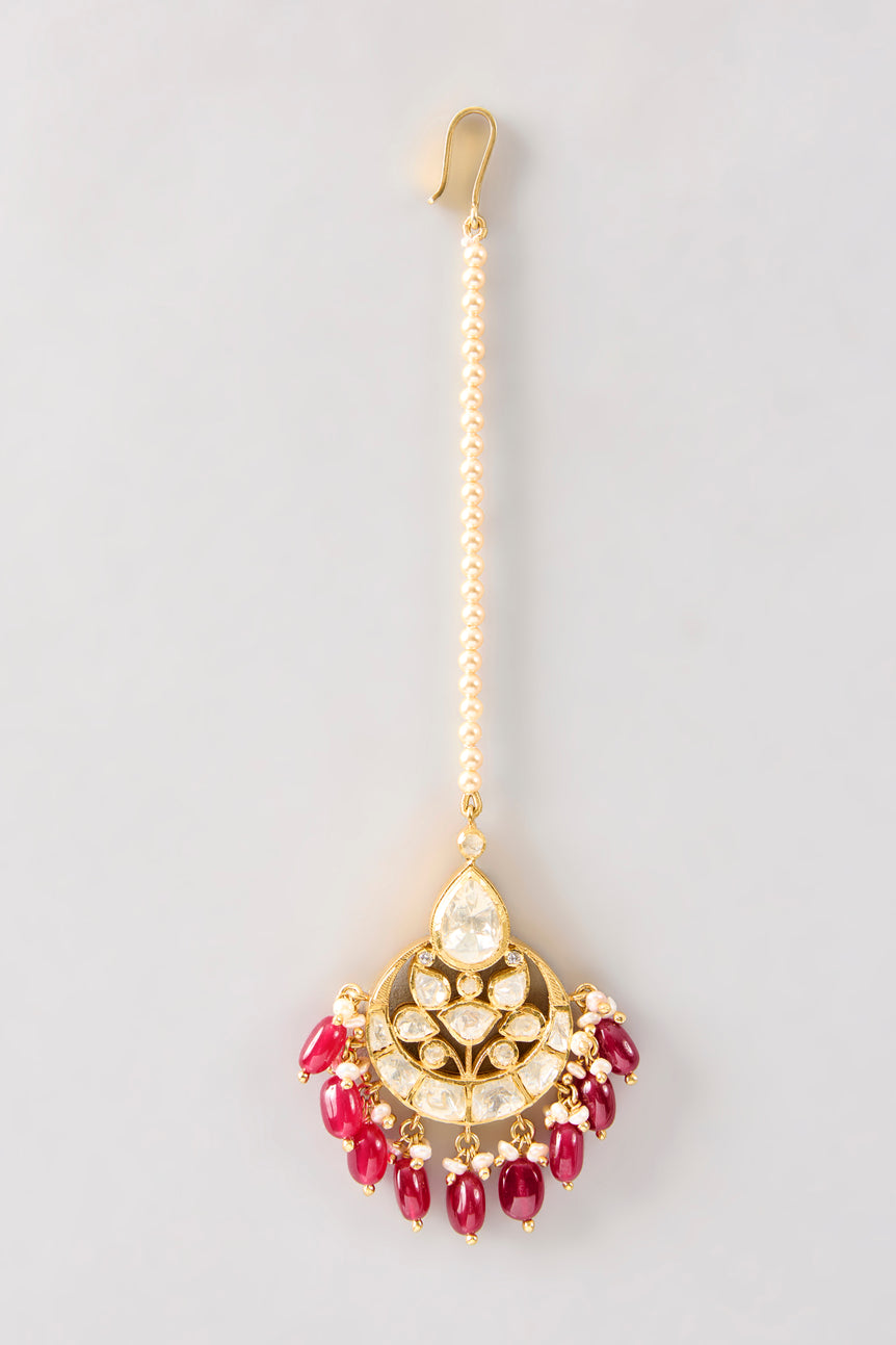 Ira Moissanite Maangtika