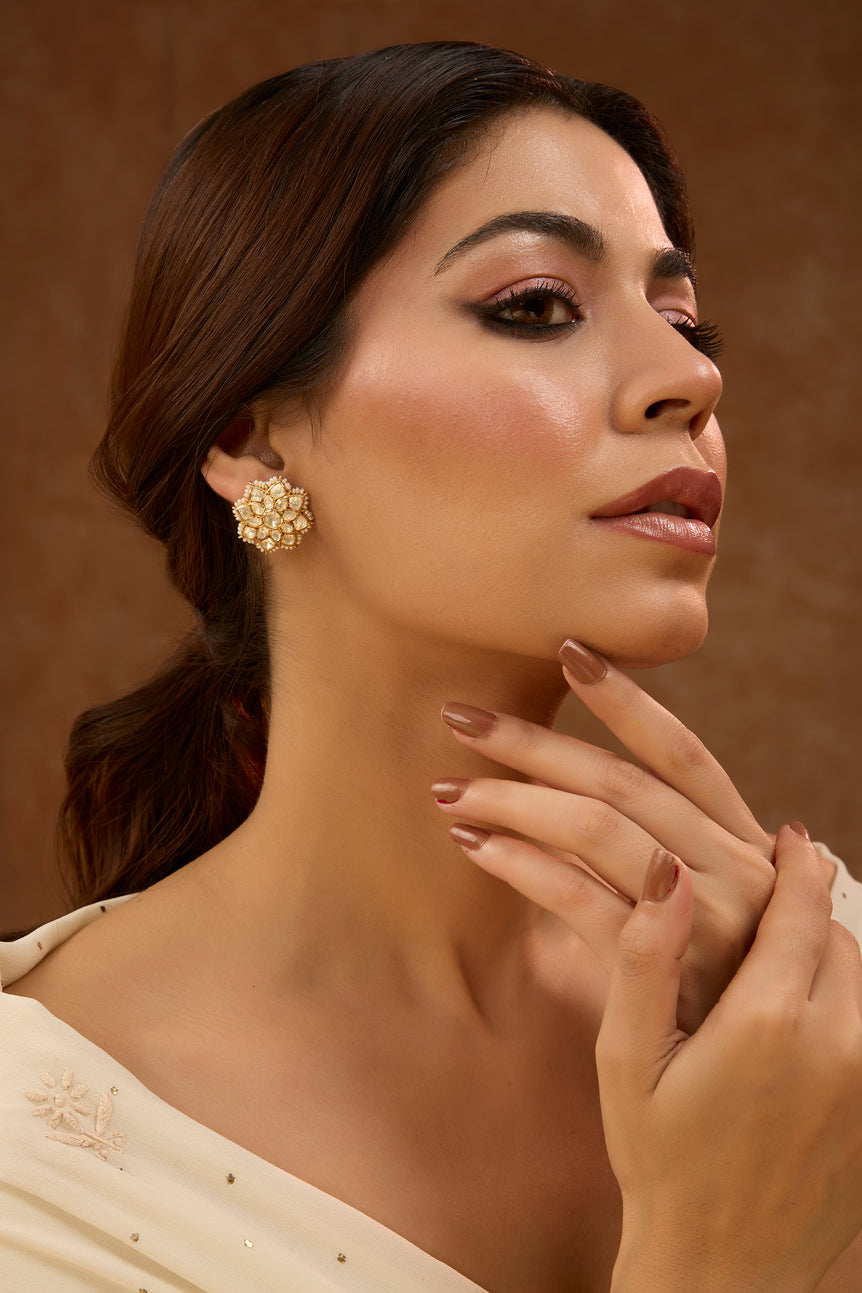 Swar Moissanite Pearl Tops