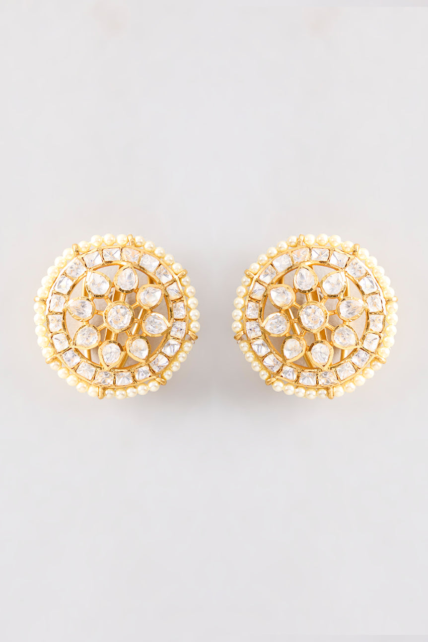 Roop Moissanite Studs