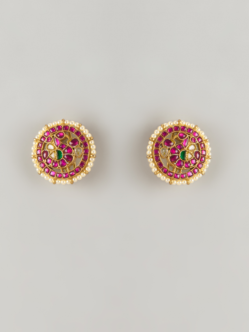Kamala Kundan Earrings