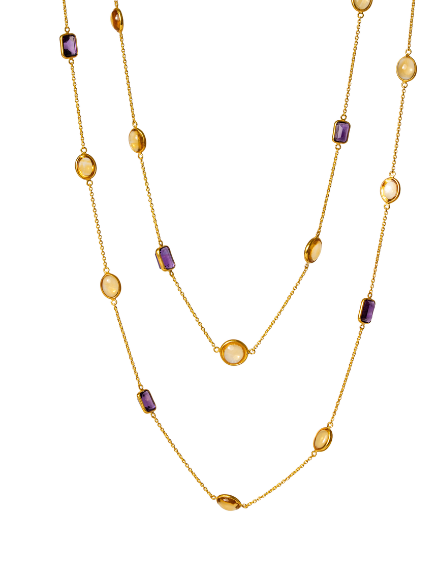 Gilded Gem Chain