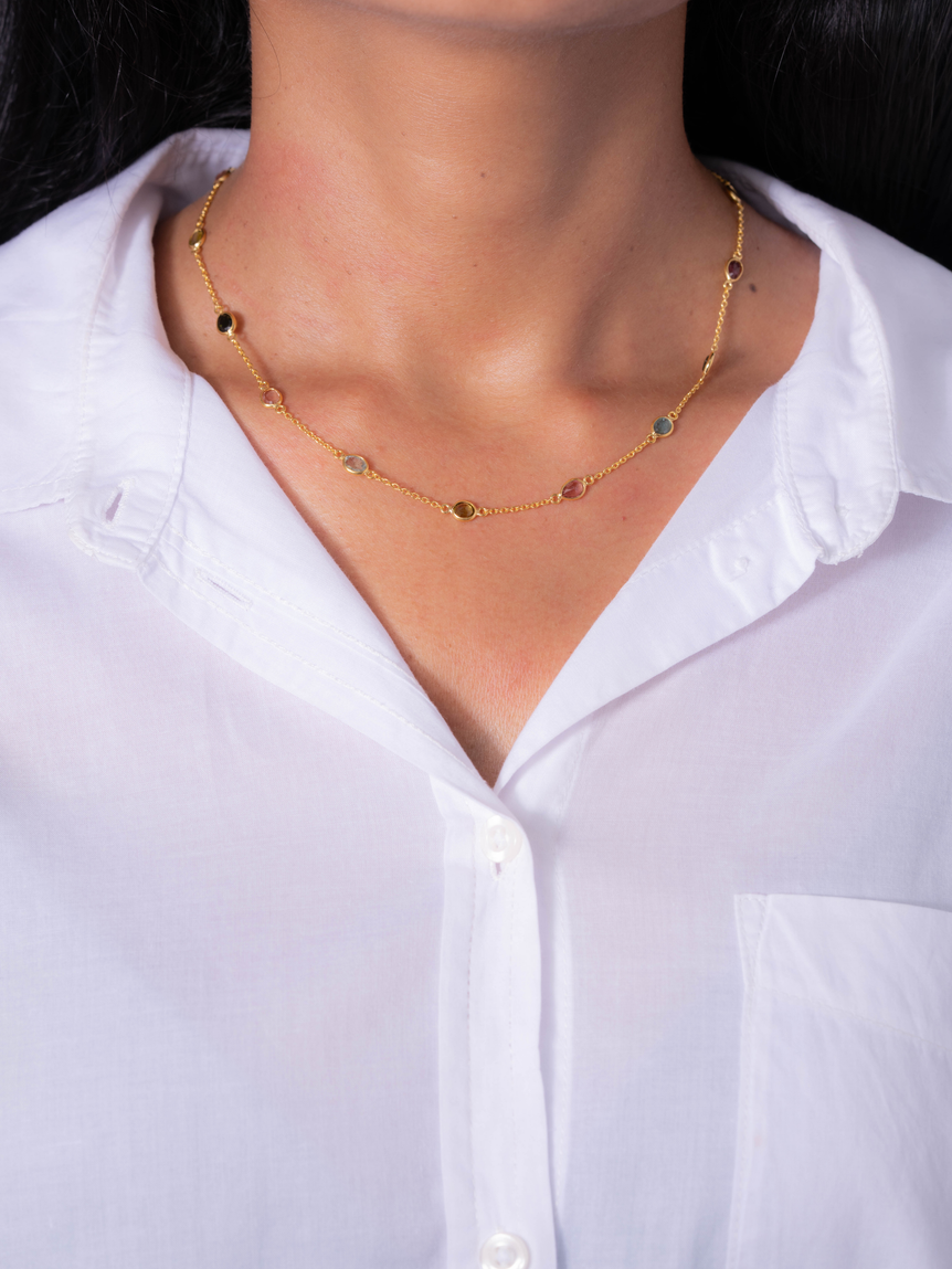 Urban link Tourmaline Chain