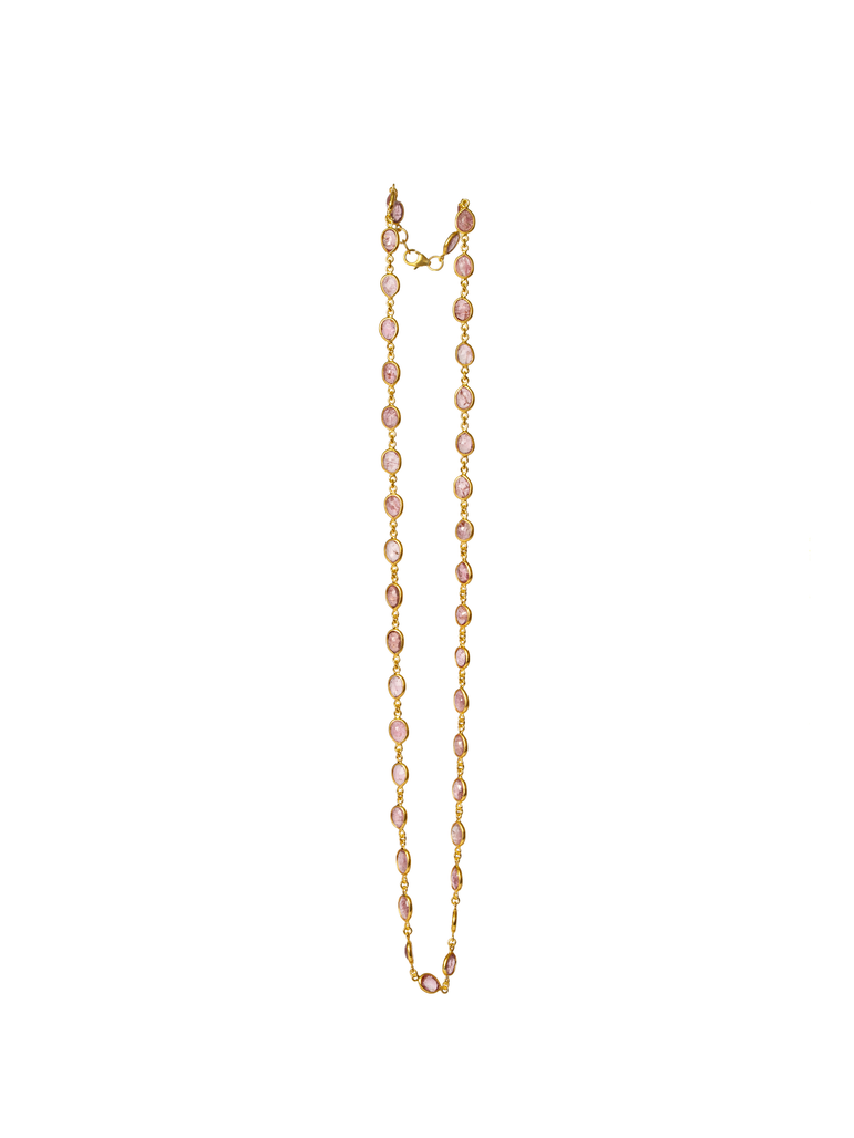 Pink Tourmaline Chain