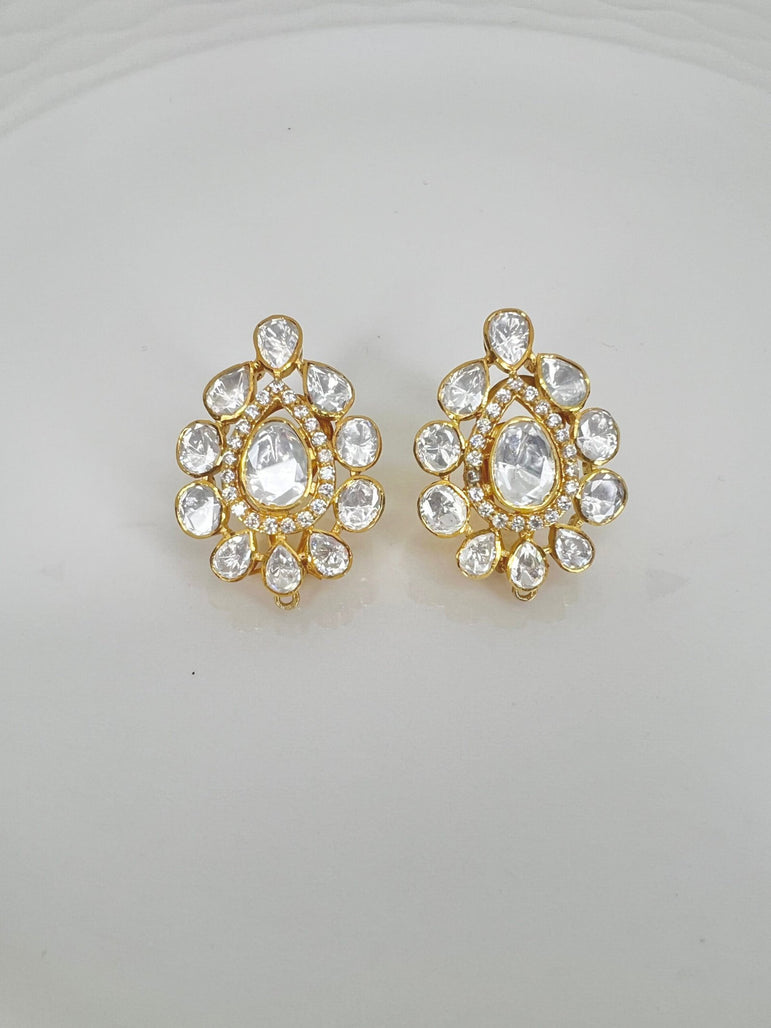 Diya Moissanite Earrings