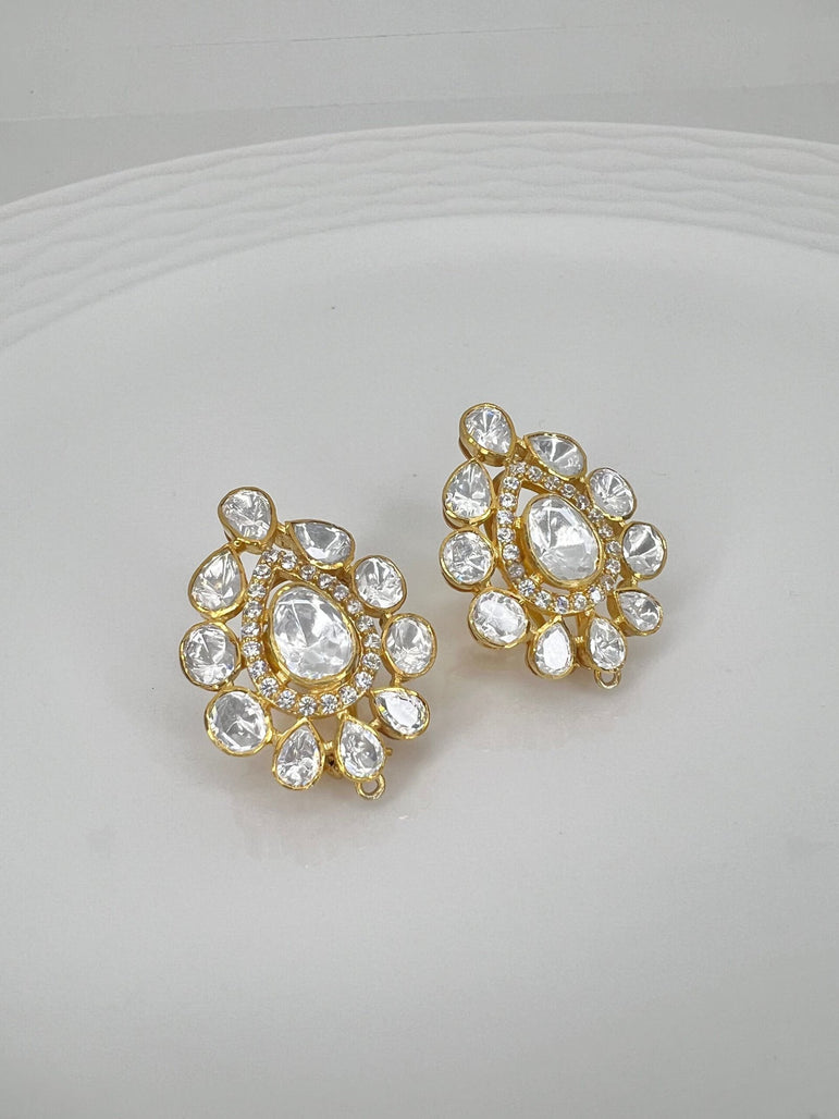 Diya Moissanite Earrings