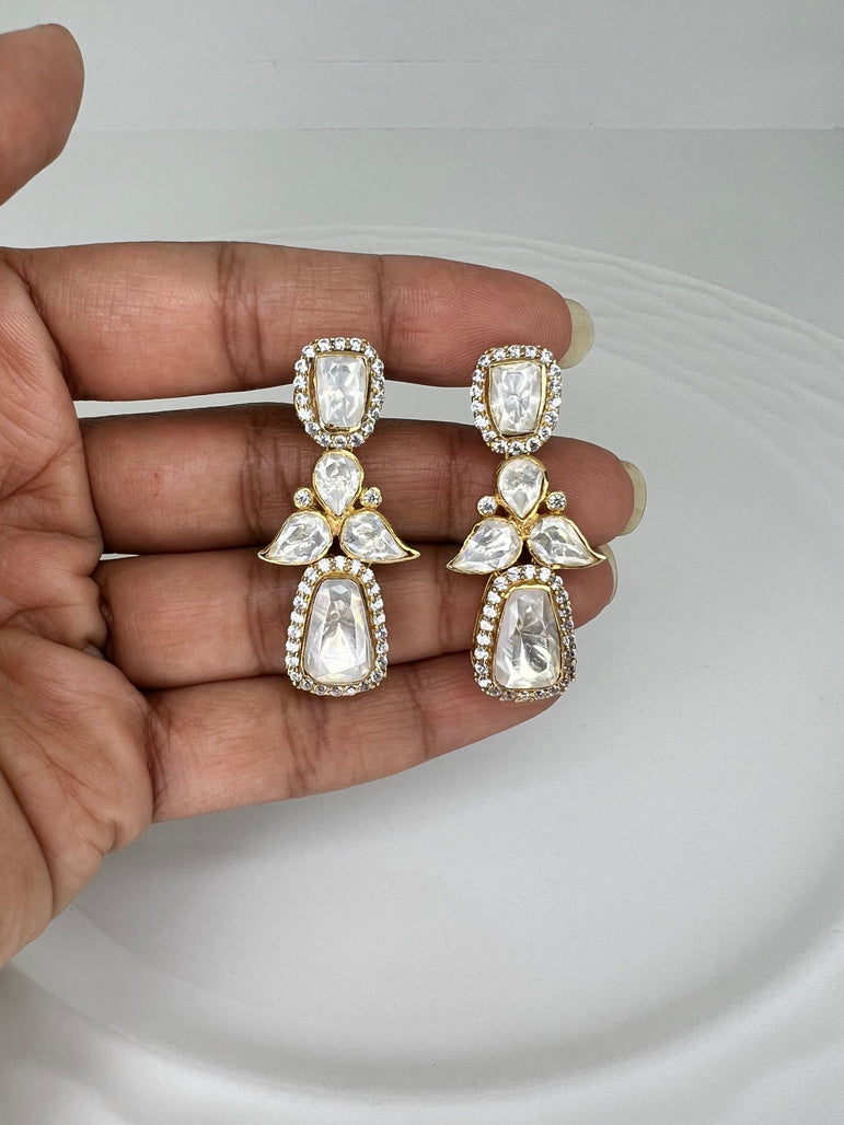 Reva Moissanite Earrings