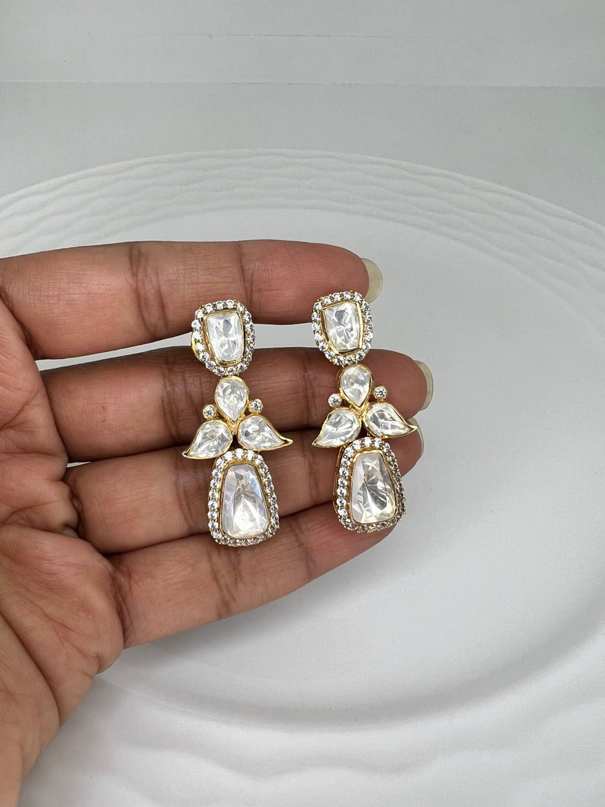 Reva Moissanite Earrings