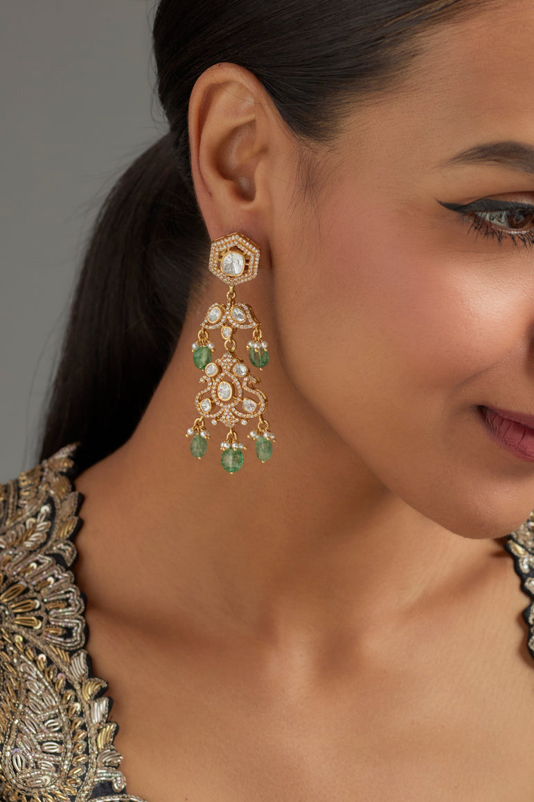 Classic Roshni Moissanite Earrings