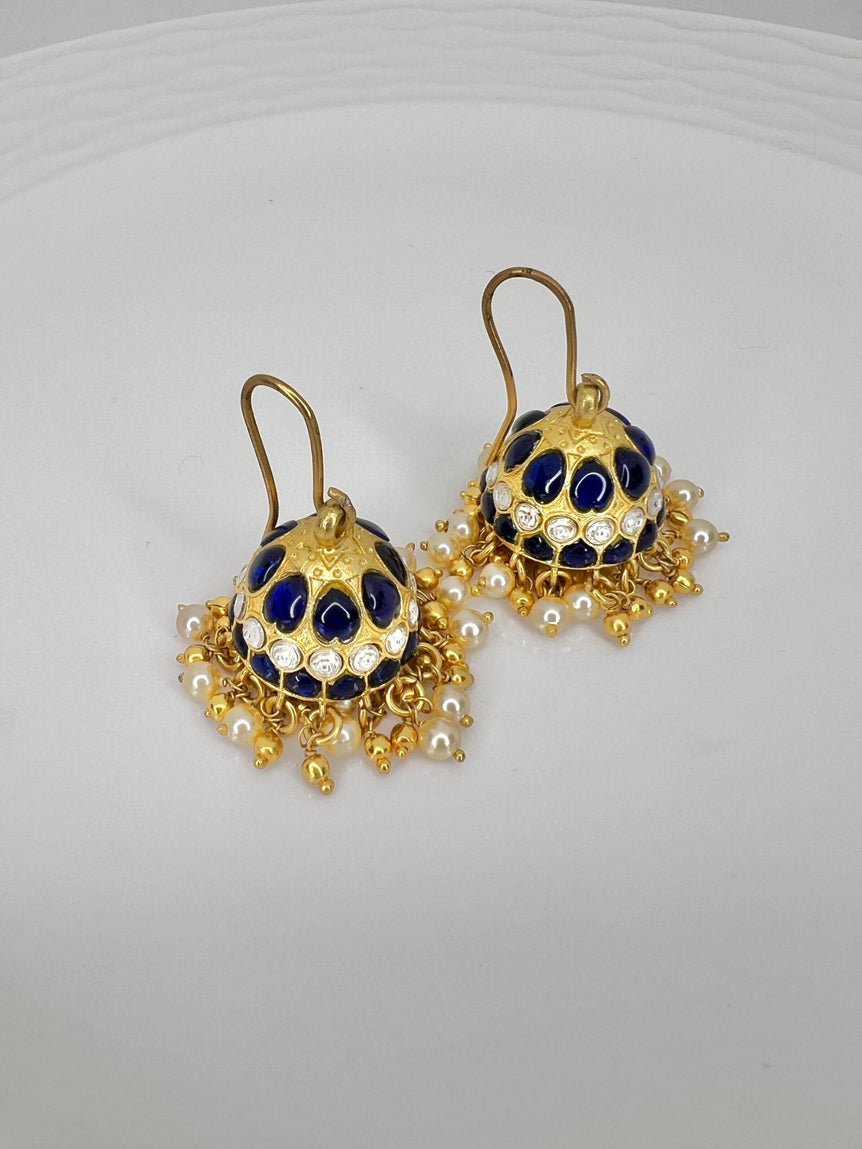 Baani Kundan Jhumkas