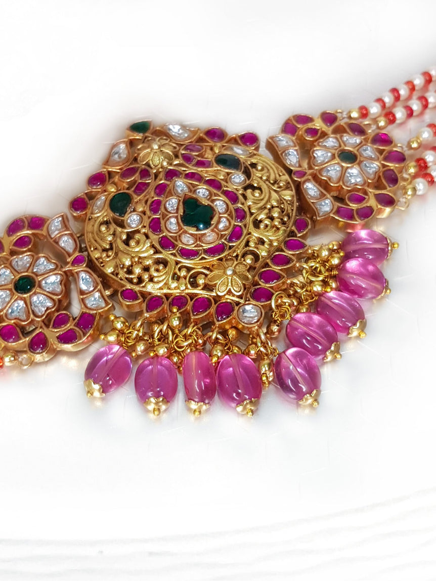 Gulabo Kundan Choker Necklace