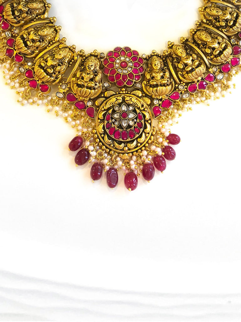 Laxmi Temple Necklace