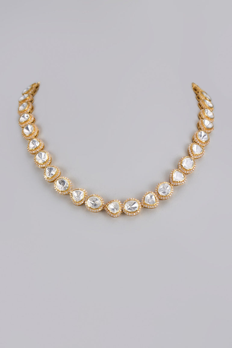 Aavya Moissanite Necklace