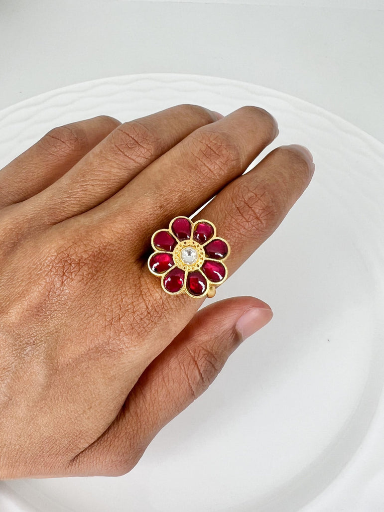 Kari Kundan Ring