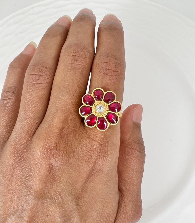 Kari Kundan Ring