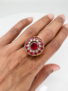 Divya Kundan Ring