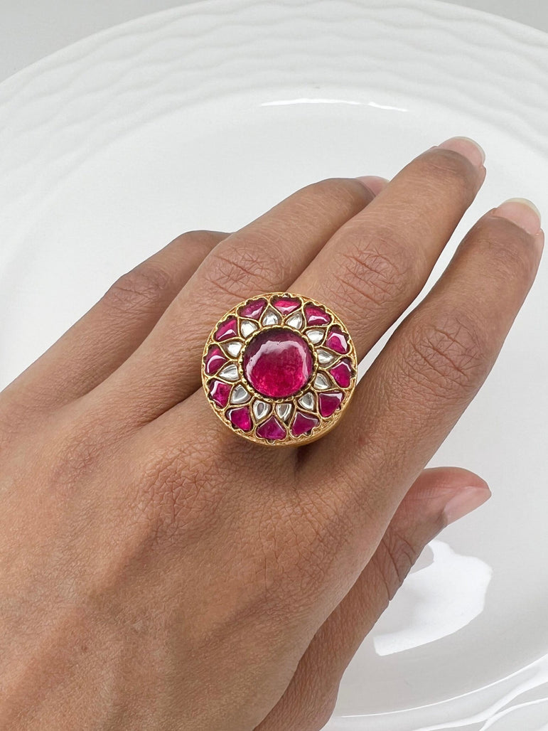 Divya Kundan Ring