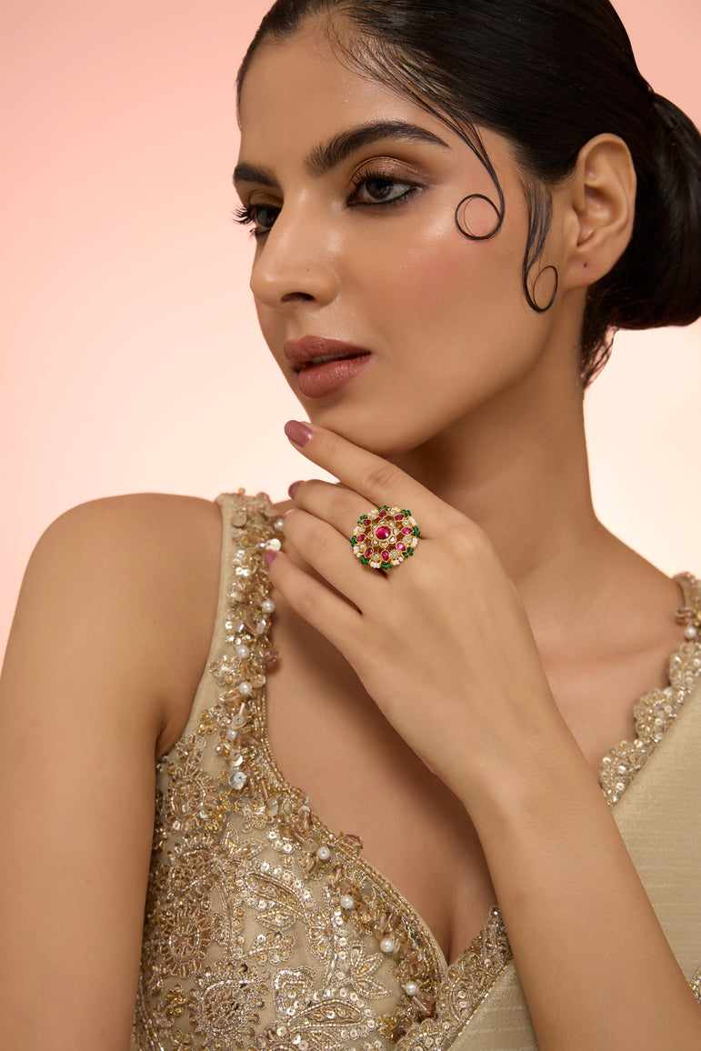 Kashi Kundan Ring