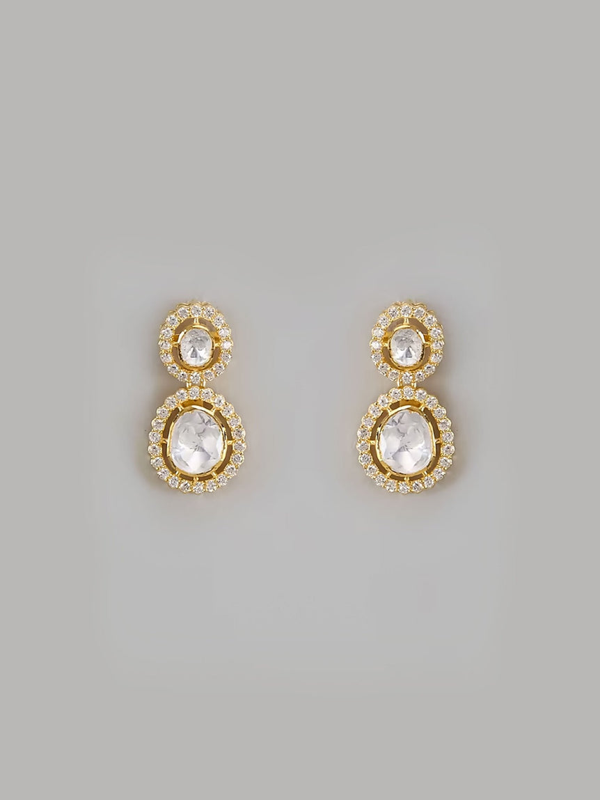 Sarina Moissanite Earrings