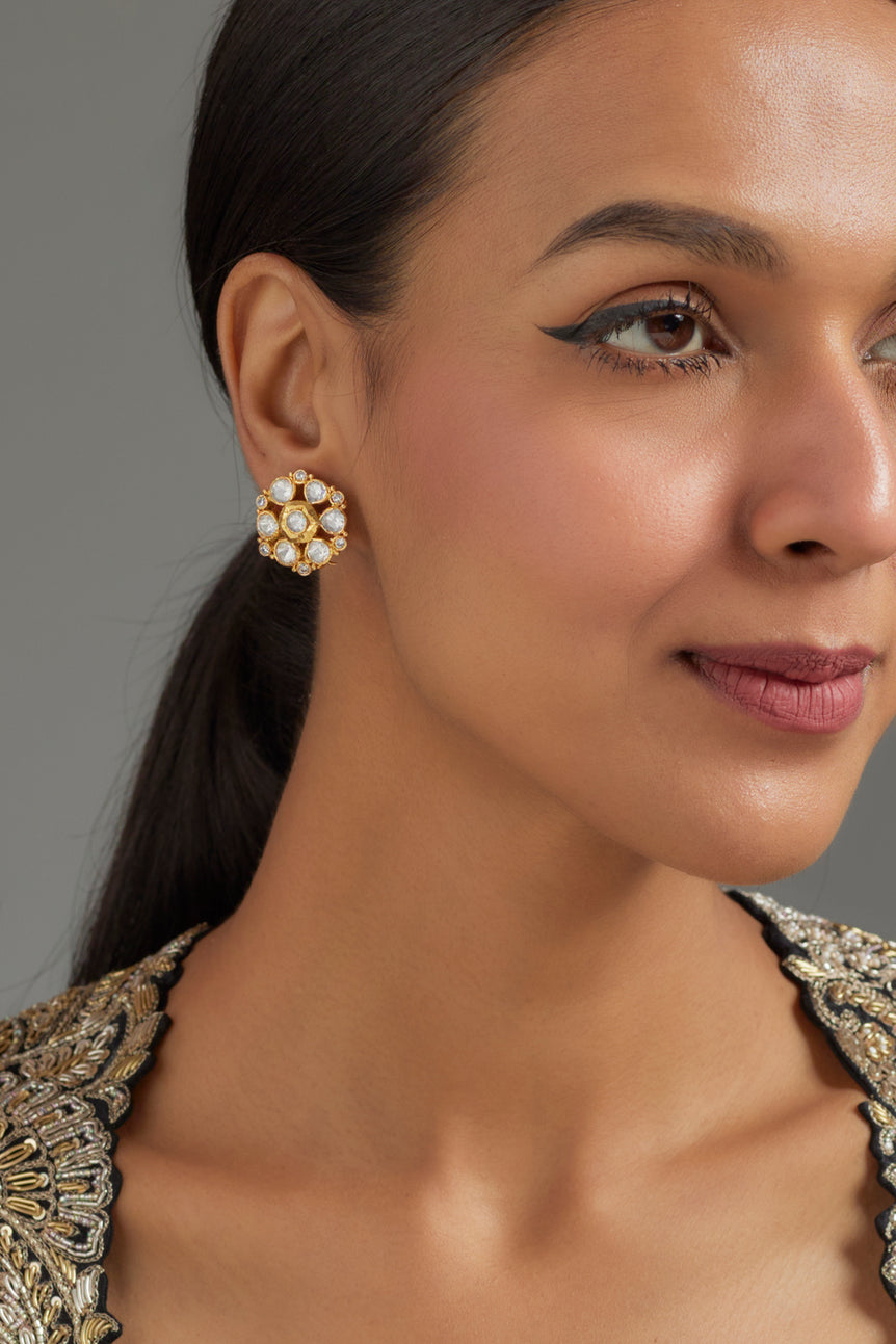 Small Monochrome Moissanite Tops