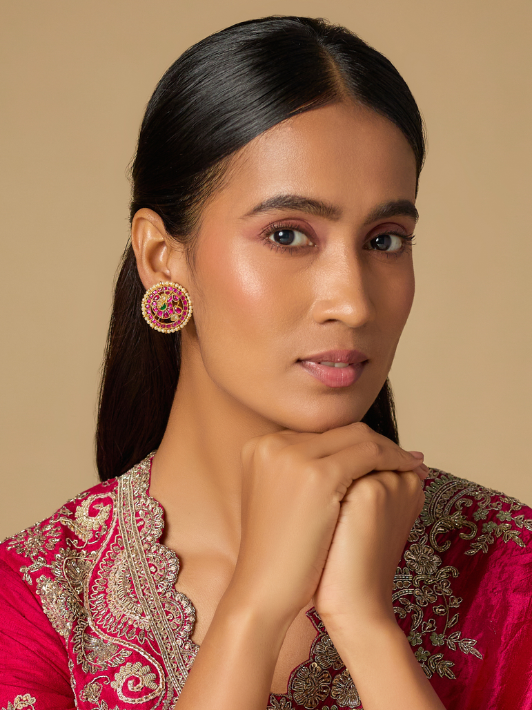 Kamala Kundan Earrings
