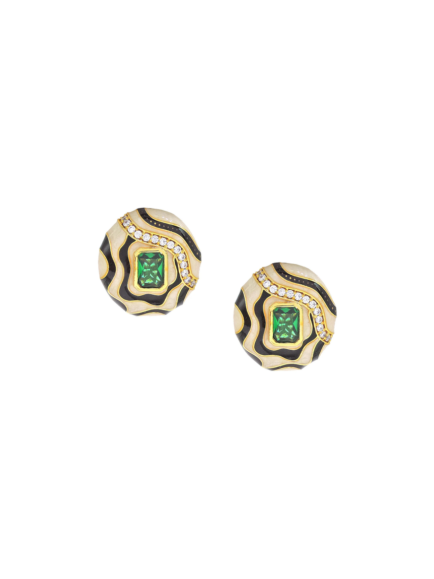 Luxe Pop Enamel Earrings