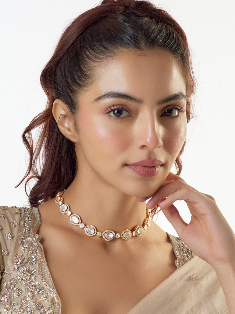 Aamna Moissanite Necklace